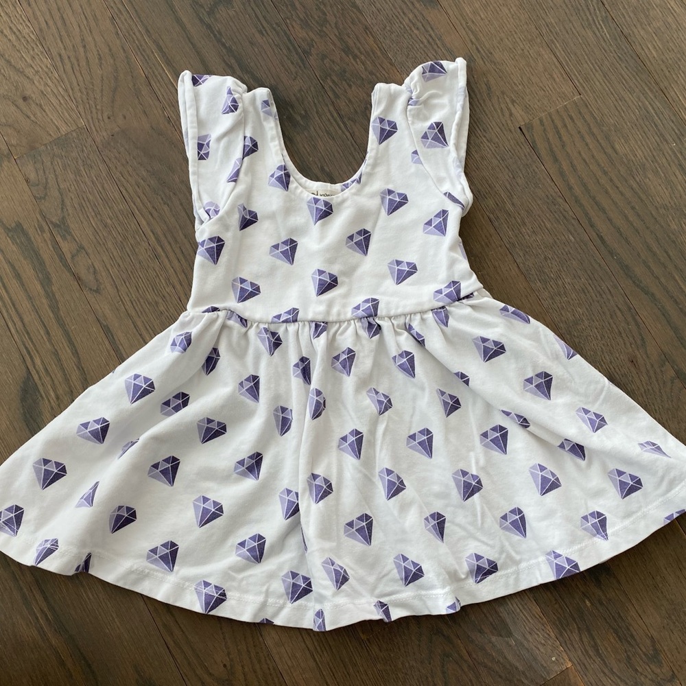 Monica & Andy diamond dress size 6-12 months